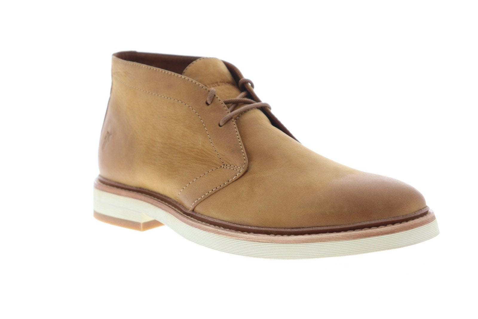 Frye Joel Chukka 88089 Mens Tan Brown Nubuck Leather Lace Up 
