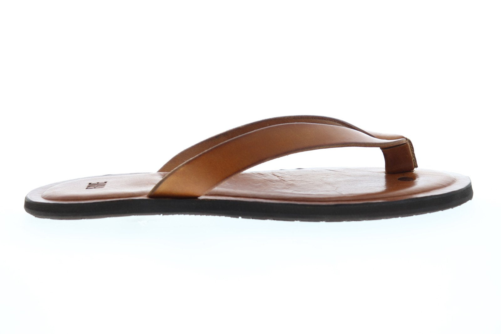 Frye Neil Thong 88580 Mens Brown Leather Slip On Flip-Flops  display picture 2