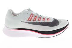 Nike Zoom Fly 897821-009 Womens Gray Canvas Lace Up Athletic Gym Running Shoes