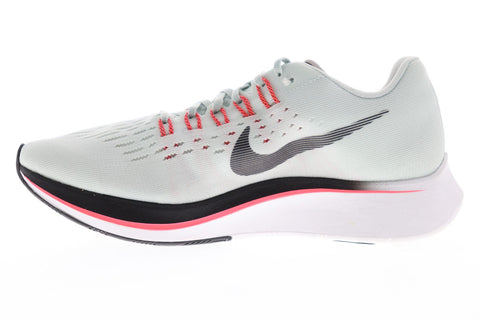 Nike Zoom Fly 897821-009 Womens Gray Canvas Lace Up Athletic Gym Running Shoes