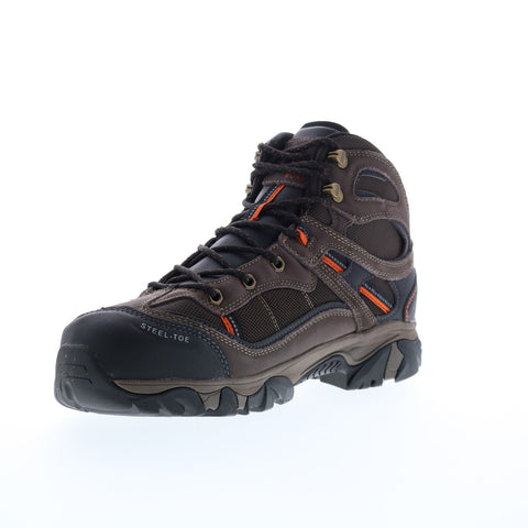 Hi-Tec Canyon Mid ST Waterproof 9136 Mens Brown Suede Work & Safety Boots