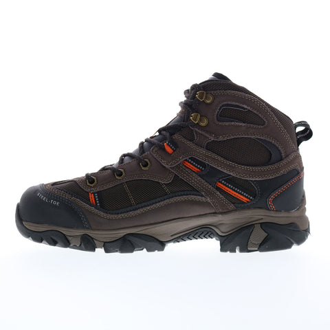 Hi-Tec Canyon Mid ST Waterproof 9136 Mens Brown Suede Work & Safety Boots