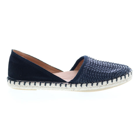Miz Mooz Cindy Womens Black Leather Slip On Loafer Flats Shoes