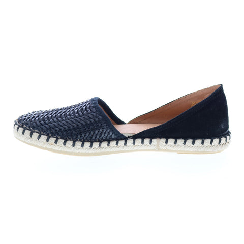 Miz Mooz Cindy Womens Black Leather Slip On Loafer Flats Shoes