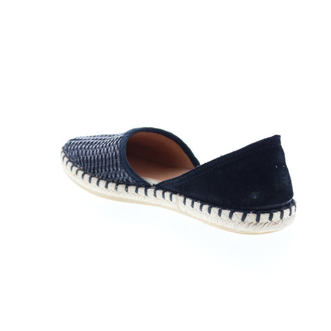 Miz Mooz Cindy Womens Black Leather Slip On Loafer Flats Shoes