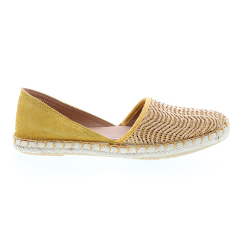 Miz Mooz Cindy Womens Brown Leather Slip On Loafer Flats Shoes