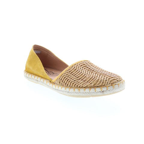 Miz Mooz Cindy Womens Brown Leather Slip On Loafer Flats Shoes