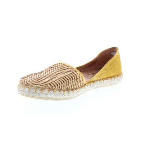 Miz Mooz Cindy Womens Brown Leather Slip On Loafer Flats Shoes