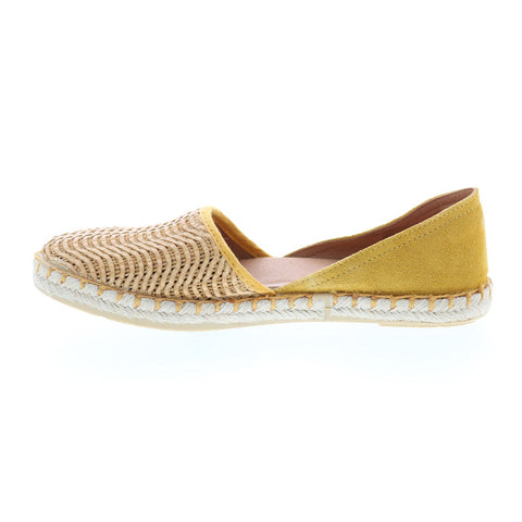 Miz Mooz Cindy Womens Brown Leather Slip On Loafer Flats Shoes