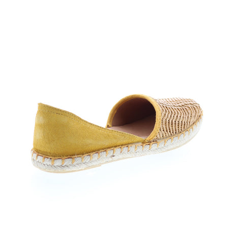 Miz Mooz Cindy Womens Brown Leather Slip On Loafer Flats Shoes
