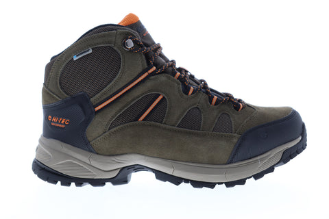 Hi-Tec Allendale Mid Waterproof 9519 Mens Brown Suede Mid Top Hiking Boots