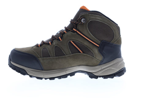 Hi-Tec Allendale Mid Waterproof 9519 Mens Brown Suede Mid Top Hiking Boots