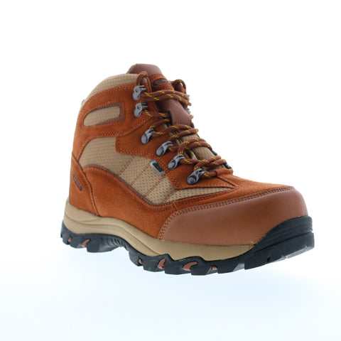 Hi-Tec Skamania 9526 Mens Brown Suede Lace Up Hiking Boots