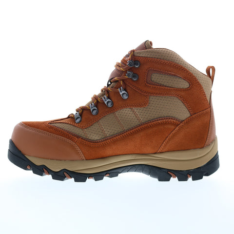 Hi-Tec Skamania 9526 Mens Brown Suede Lace Up Hiking Boots