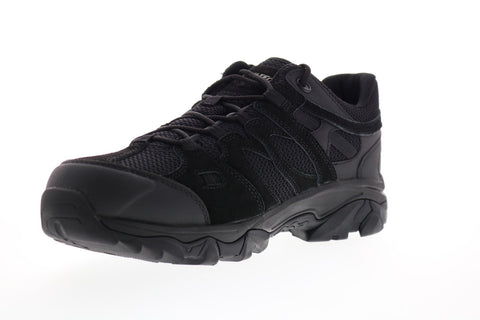 Hi-Tec Ravus Vent Low Waterproof 9539 Mens Black Suede Hiking Boots Shoes