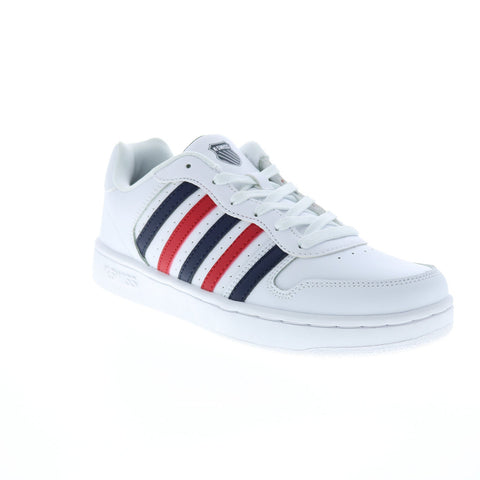 K-Swiss Court Palisades 96931-130-M Mens White Lifestyle Sneakers Shoes