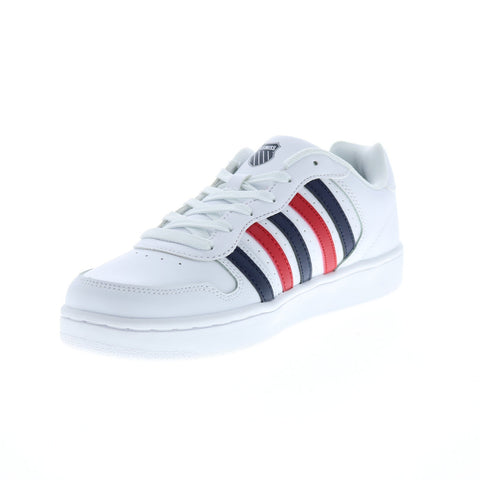 K-Swiss Court Palisades 96931-130-M Mens White Lifestyle Sneakers Shoes