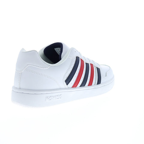 K-Swiss Court Palisades 96931-130-M Mens White Lifestyle Sneakers Shoes