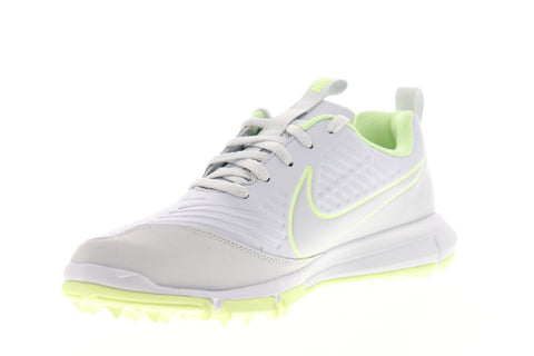 Nike Explorer 2 AA1846-001 Womens White Synthetic Lace Up Athletic Golf Shoes