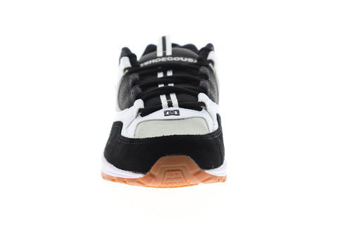 DC Kalis Lite ADYS100291 Mens Black Suede & Leather Athletic Skate Shoes