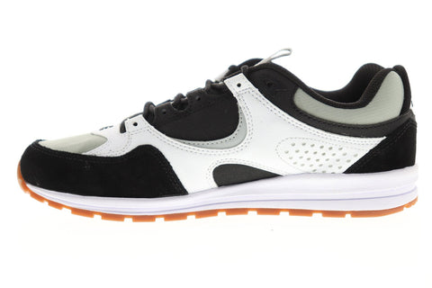 DC Kalis Lite ADYS100291 Mens Black Suede & Leather Athletic Skate Shoes