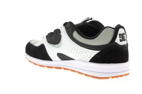 DC Kalis Lite ADYS100291 Mens Black Suede & Leather Athletic Skate Shoes