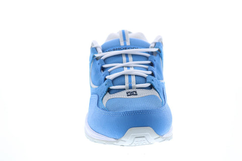 DC Kalis Lite ADYS100291 Mens Blue Red Leather Lace Up Athletic Skate Shoes