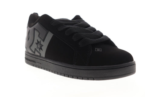 DC Court Graffik SQ ADYS100442 Mens Black Lace Up Athletic Skate Shoes