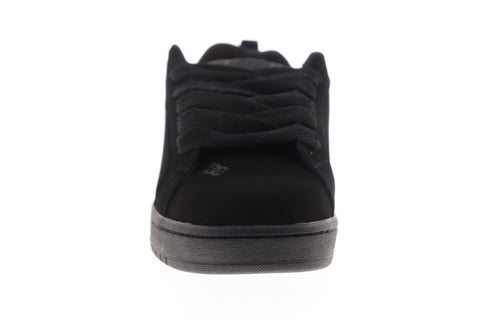 DC Court Graffik SQ ADYS100442 Mens Black Lace Up Athletic Skate Shoes