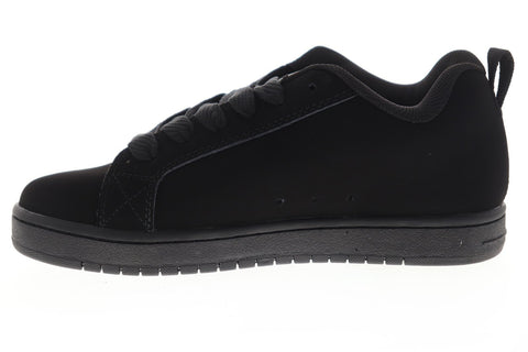 DC Court Graffik SQ ADYS100442 Mens Black Lace Up Athletic Skate Shoes