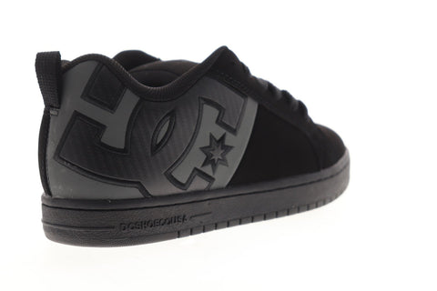 DC Court Graffik SQ ADYS100442 Mens Black Lace Up Athletic Skate Shoes