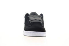 DC DW1 ADYS100455 Mens Black Suede Skate Sneakers Shoes - Ruze Shoes