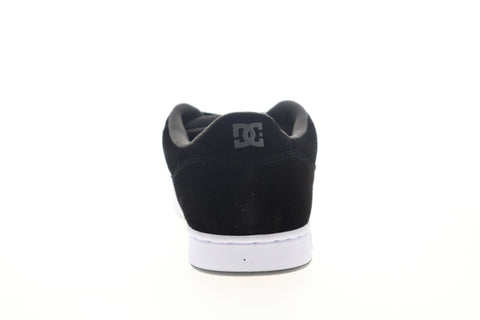 DC Dw1 ADYS100455 Mens Black Suede Lace Up Athletic Skate Shoes