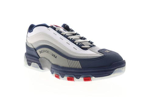 DC Legacy OG ADYS100476 Mens Blue Synthetic Athletic Lace Up Skate Shoes