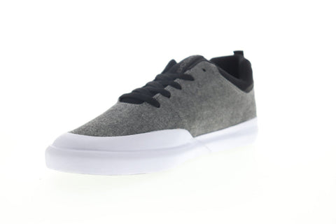 DC Infinite ADYS100522 Mens Black Canvas Lace Up Athletic Skate Shoes