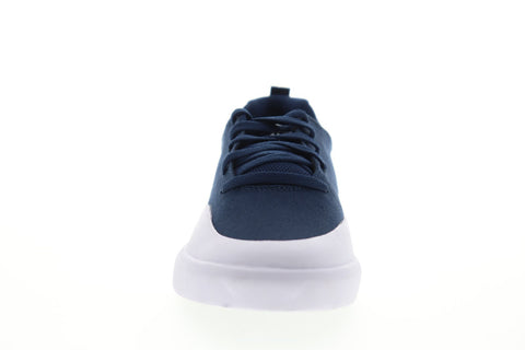 DC Infinite TX ADYS100526 Mens Blue Canvas Lace Up Athletic Skate Shoes