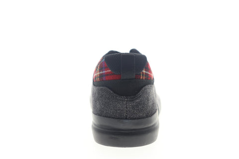 DC Infinite TX SE ADYS100527 Mens Black Canvas Lace Up Athletic Skate Shoes