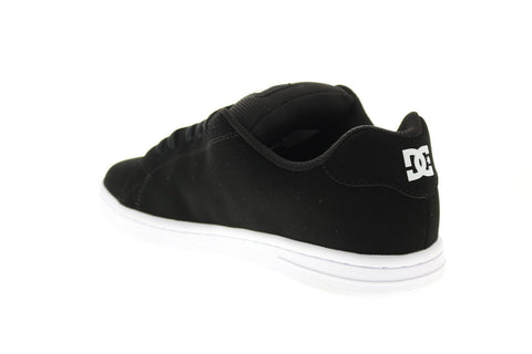 DC Gaveler ADYS100536 Mens Black Nubuck Skate Inspired Sneakers Shoes