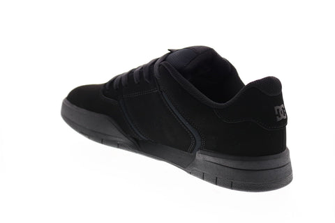 DC Central ADYS100551 Mens Black Suede Skate Inspired Sneakers Shoes