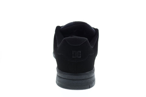DC Central ADYS100551 Mens Black Suede Skate Inspired Sneakers Shoes