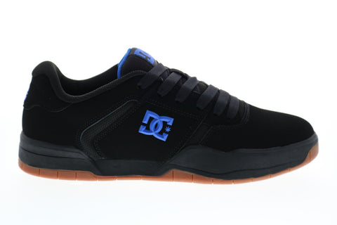 DC Central ADYS100551 Mens Black Nubuck Skate Inspired Sneakers Shoes
