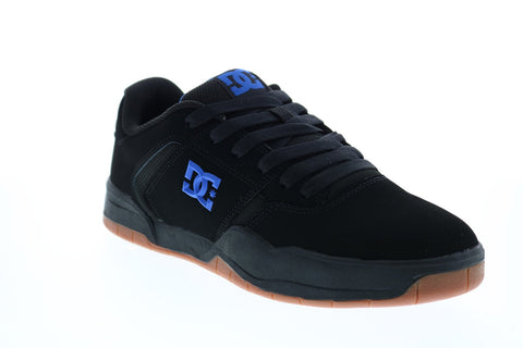 DC Central ADYS100551 Mens Black Nubuck Skate Inspired Sneakers Shoes