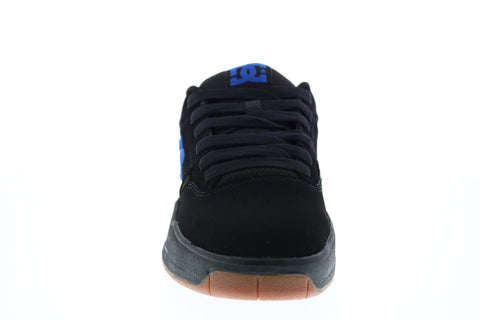 DC Central ADYS100551 Mens Black Nubuck Skate Inspired Sneakers Shoes