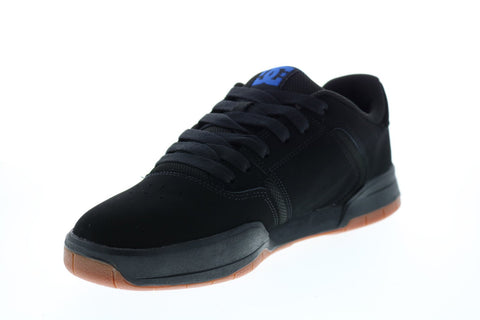 DC Central ADYS100551 Mens Black Nubuck Skate Inspired Sneakers Shoes