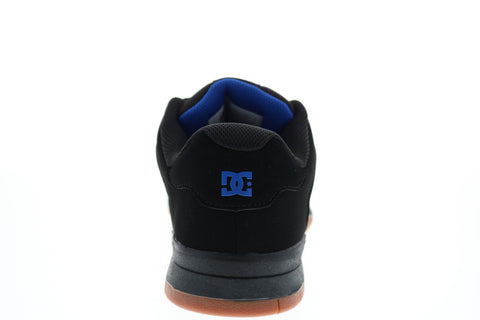 DC Central ADYS100551 Mens Black Nubuck Skate Inspired Sneakers Shoes