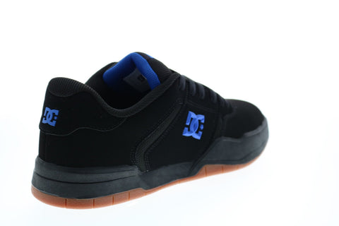 DC Central ADYS100551 Mens Black Nubuck Skate Inspired Sneakers Shoes