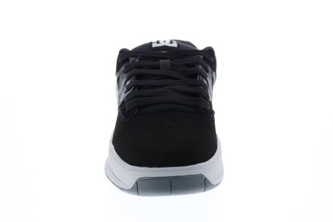 DC Central ADYS100551 Mens Gray Nubuck Skate Inspired Sneakers Shoes