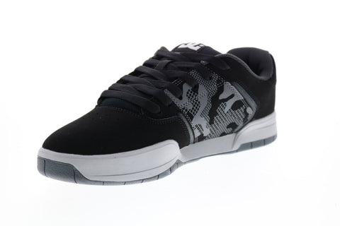 DC Central ADYS100551 Mens Gray Nubuck Skate Inspired Sneakers Shoes
