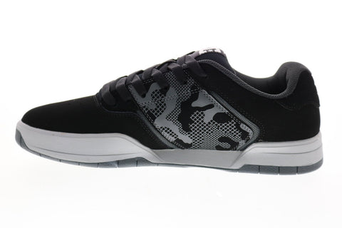 DC Central ADYS100551 Mens Gray Nubuck Skate Inspired Sneakers Shoes