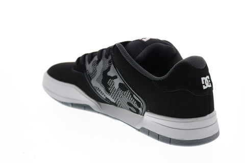 DC Central ADYS100551 Mens Gray Nubuck Skate Inspired Sneakers Shoes